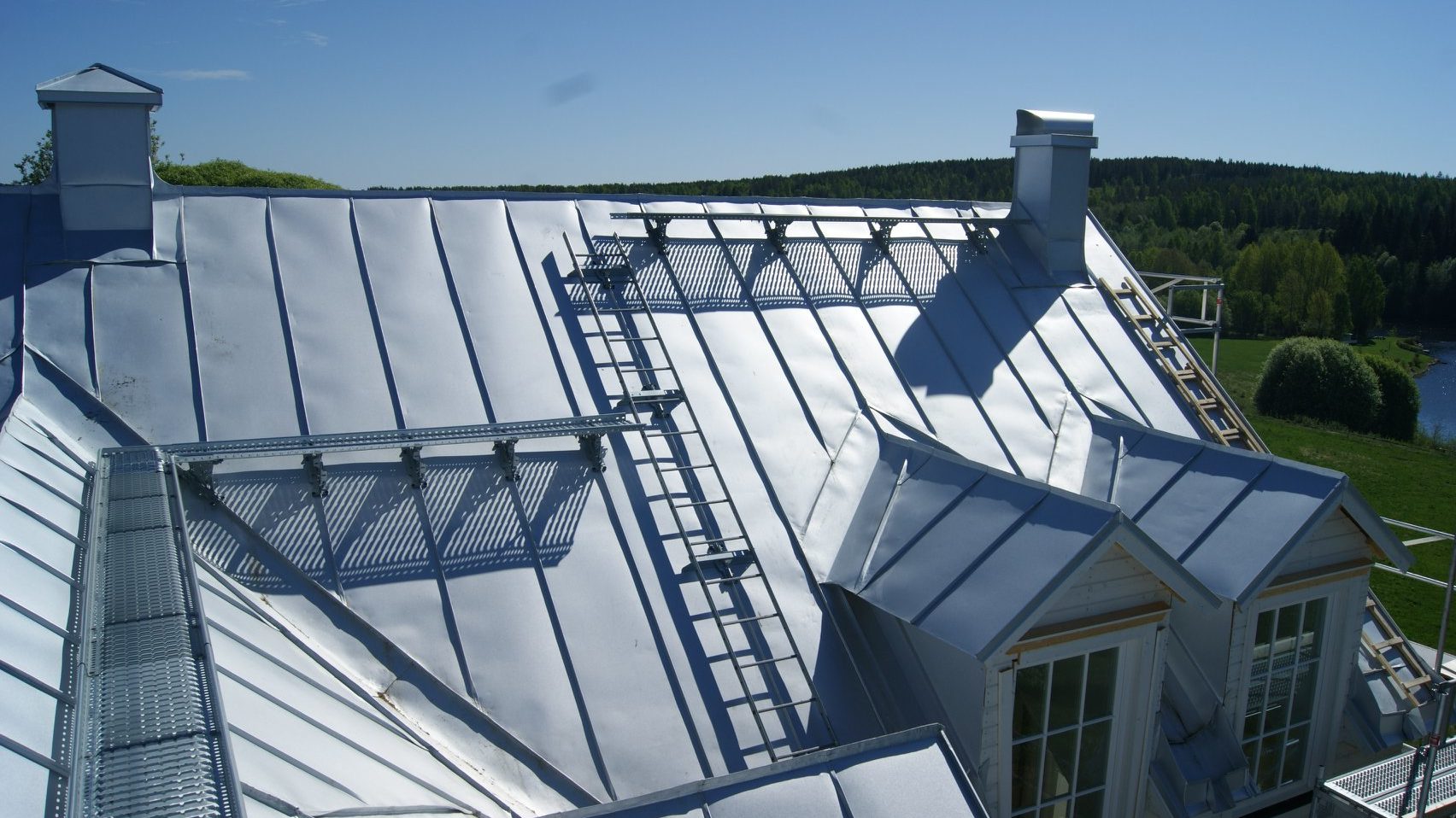 Plåttak Plåttak hos kund