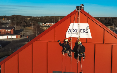 Höghöjdsarbete med Rope Access – när åtkomsten är den största utmaningen